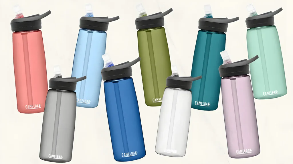 Collection of modern promotional swag items reflecting Spring 2026 trends in wellness, sustainability, and travel essentials